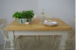 Picture of Pine Farmhouse table and 4 Beech chairs