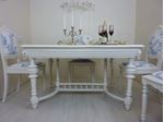 Picture of French Lions Head Antique Oak Table and 6 Chairs