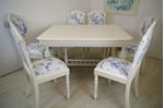 Picture of French Lions Head Antique Oak Table and 6 Chairs