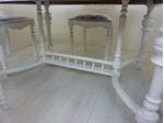 Picture of French Lions Head Antique Oak Table and 6 Chairs