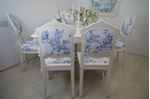 Picture of French Lions Head Antique Oak Table and 6 Chairs