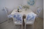 Picture of French Lions Head Antique Oak Table and 6 Chairs