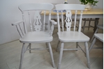 Picture of 6ft Farmhouse Table and 8 Fiddleback Chairs