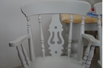 Picture of 6ft Farmhouse Table and 8 Fiddleback Chairs