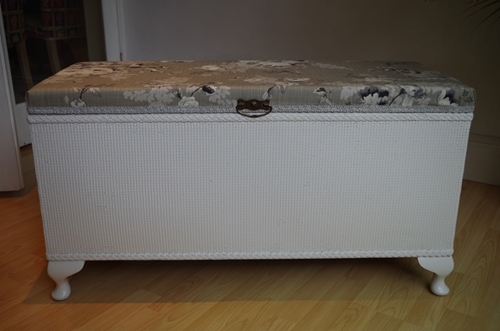 Picture of Vintage Lloyd Loom Ottoman
