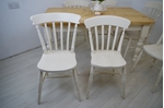 Picture of Pine Farmhouse Table and 6 Beech Slat Back Chairs