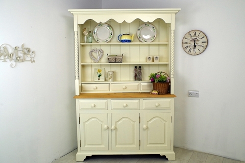 Picture of Barley Twist Canopy Country Pine Dresser