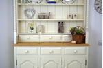 Picture of Barley Twist Canopy Country Pine Dresser