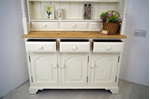 Picture of Barley Twist Canopy Country Pine Dresser