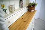 Picture of Barley Twist Canopy Country Pine Dresser