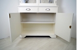 Picture of Two door Yew Display Cabinet