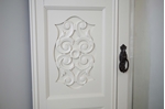 Picture of Antique Wardrobe with Mirrored Door