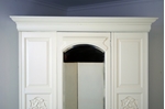 Picture of Antique Wardrobe with Mirrored Door