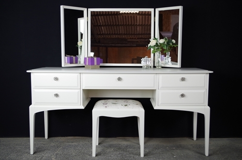 Picture of Stag Dressing Table with Stool - Lavender Days