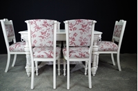 Picture of Antique French and Victorian Dining Chair Set