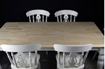 Picture of 6 foot Farmhouse Table and 6 Fiddleback Chairs