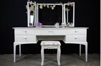 Picture of Stag Dressing Table and Stool - Vintage Roses