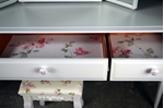 Picture of Stag Dressing Table and Stool - Vintage Roses