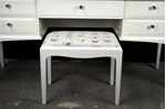 Picture of Stag Dressing Table and Stool - Crystal and Lavender