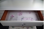 Picture of Stag Dressing Table and Stool - Crystal and Lavender