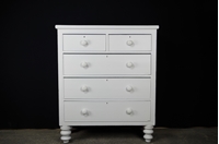 Picture of Large Antique Victorian 5 Drawer Chest