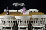 Picture of 6ft Country Pine Farmhouse Table + 8 Beech Fiddleback Chairs.