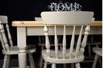 Picture of Unique 5ft 6in Pine Farmhouse Table + 6 Chairs