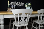 Picture of 6ft Country Pine Farmhouse Table + 6 Beech Fiddleback Chairs.