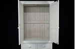 Picture of 2 Door Reclaimed Pine Wardrobe