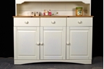 Picture of Country Style Dresser in New White