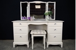 Picture of Stag 6 Drawer Dressing Table and Stool - Butterflies