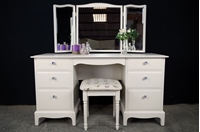 Picture of Stag 6 Drawer Dressing Table and Stool - Butterflies