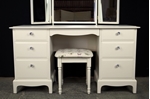 Picture of Stag 6 Drawer Dressing Table and Stool - Butterflies