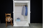 Picture of Two door Barleytwist pine wardrobe