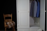 Picture of Two door Barleytwist pine wardrobe