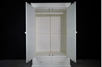Picture of Two door Barleytwist pine wardrobe