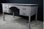 Picture of Vintage Desk with Carved Dragon Chair