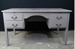 Picture of Vintage Desk with Carved Dragon Chair
