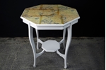 Picture of Decoupaged Octagonal French Style Occasional Table