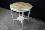 Picture of Decoupaged Octagonal French Style Occasional Table