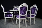 Picture of French Style Dining Table and 6 Chairs