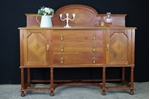 Picture of Antique Large Tulipwood Sideboard early 20c