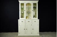 Picture of Pine Display Dresser in New White