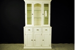 Picture of Pine Display Dresser in New White