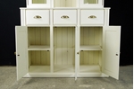 Picture of Pine Display Dresser in New White