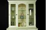 Picture of Pine Display Dresser in New White