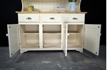 Picture of Pine Boarded Dresser in Pale Linen