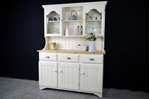 Picture of Pine Boarded Dresser in Pale Linen
