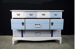 Picture of Stag Six Drawer Chest - Travel Themed