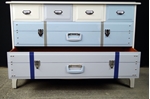 Picture of Stag Six Drawer Chest - Travel Themed
